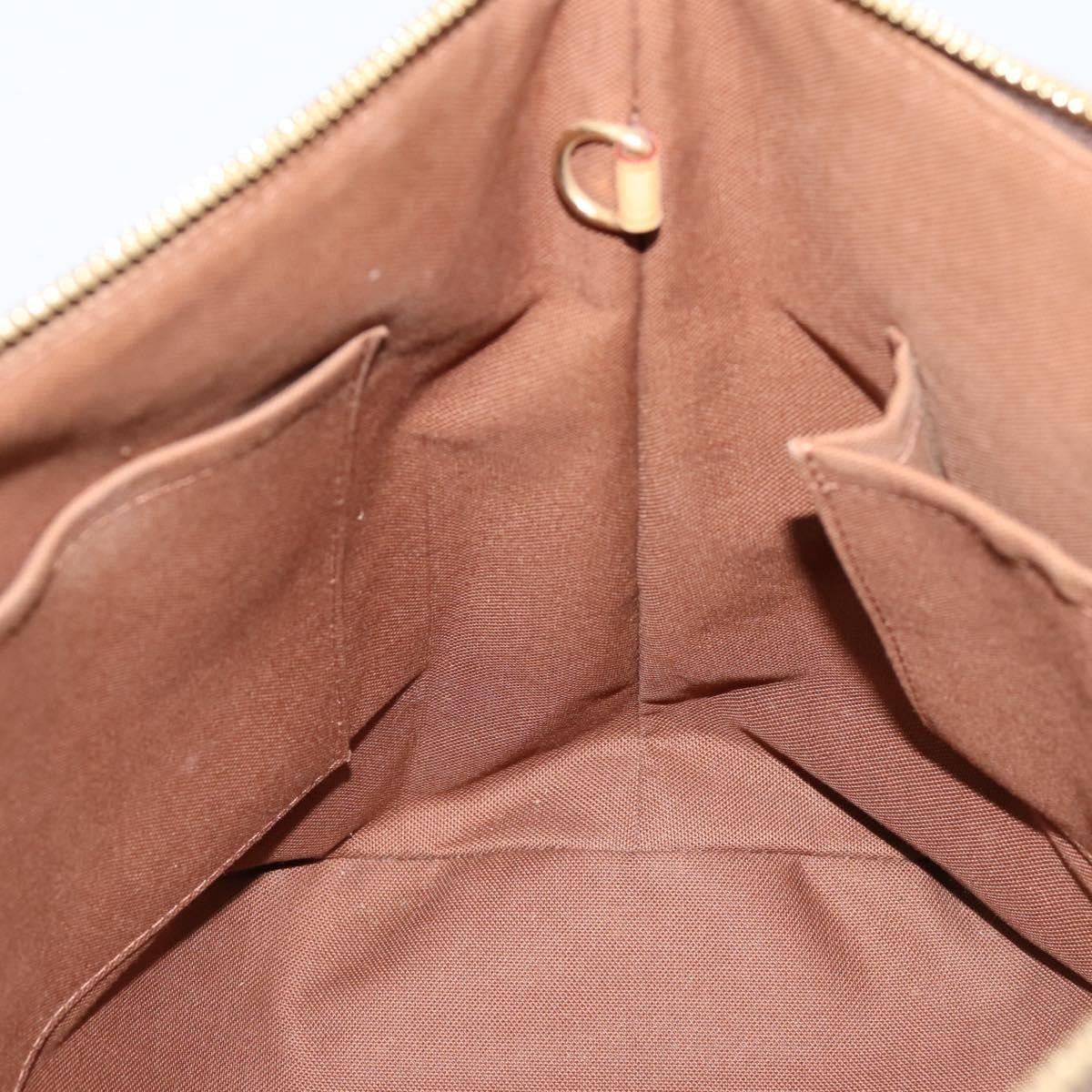 Louis Vuitton Palermo Monogram Canvas, Brown, Canvas, Handbag