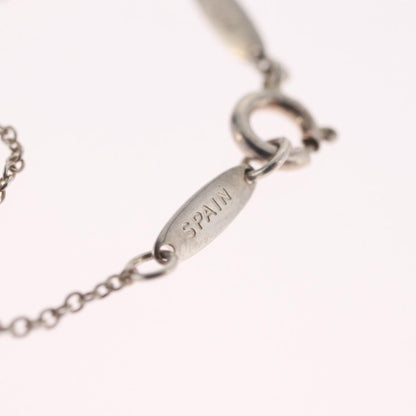 Tiffany & Co. Elsa Peretti Open Heart Pendant Sterling Silver, Silver, Sterling Silver, Necklace