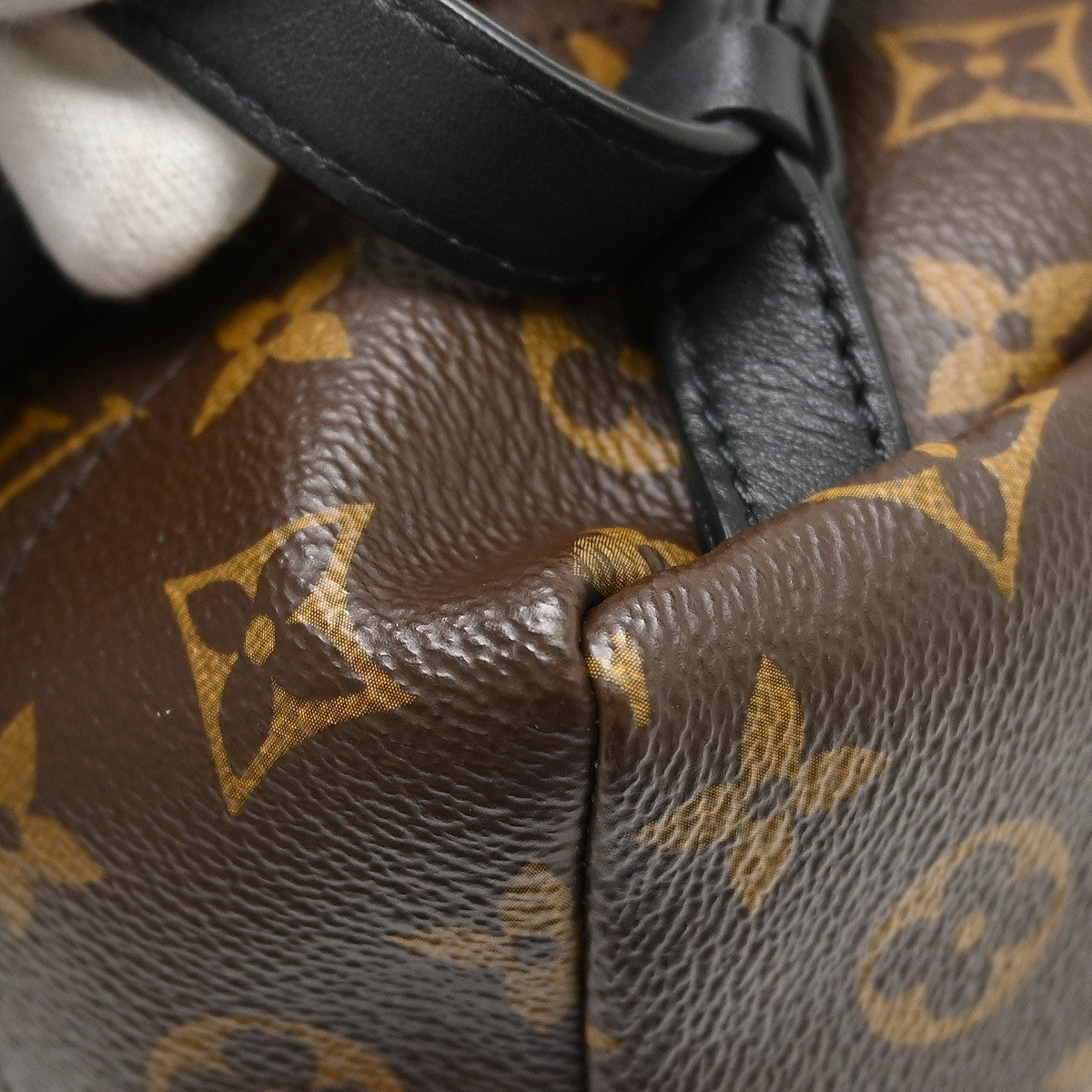 Louis Vuitton Palm Springs Monogram, Brown, Canvas, Backpack