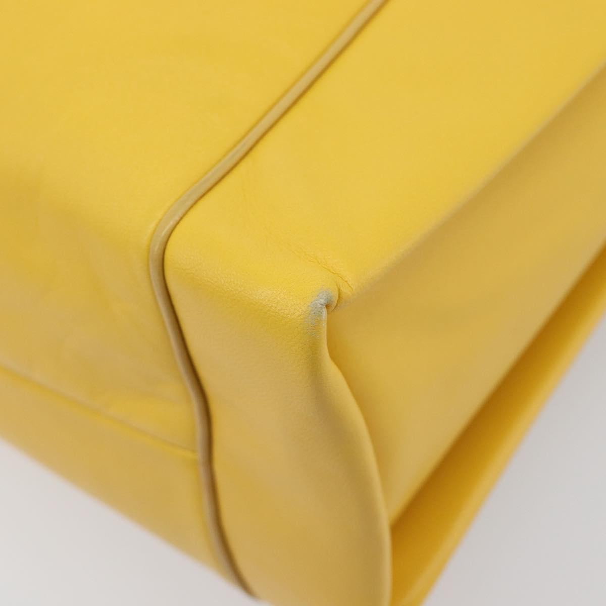 Loewe Shoulder bag Leather, Yellow, Leather, Shoulder Bag
