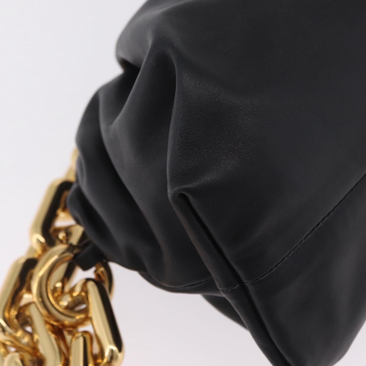 Bottega Veneta The Chain Pouch Leather, Black, Leather, Clutch
