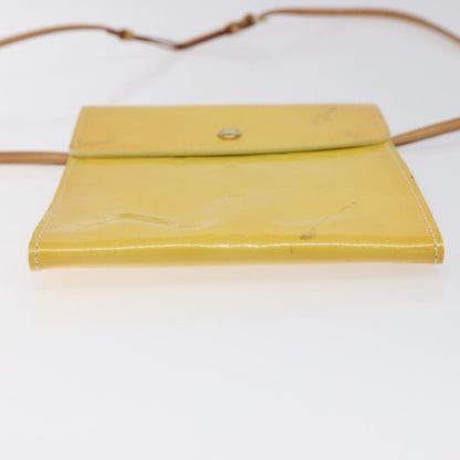 Louis Vuitton Kenmare Shoulder Patent leather, Yellow, Patent Leather, Clutch