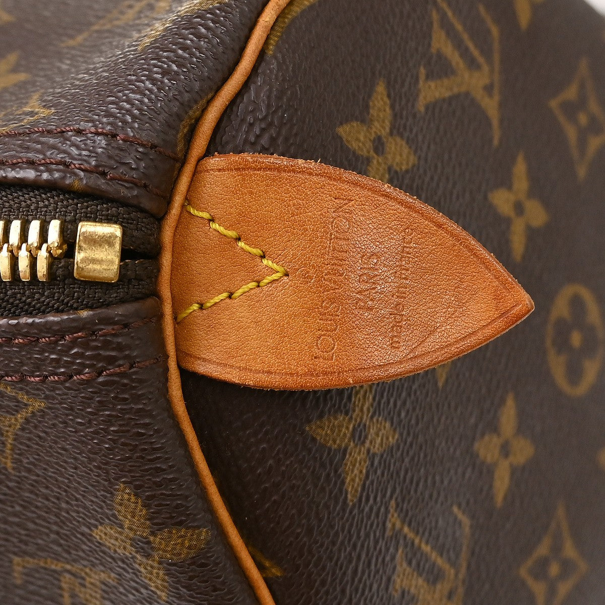 Louis Vuitton Keepall Monogram Canvas, Brown, Canvas, Travel Bag