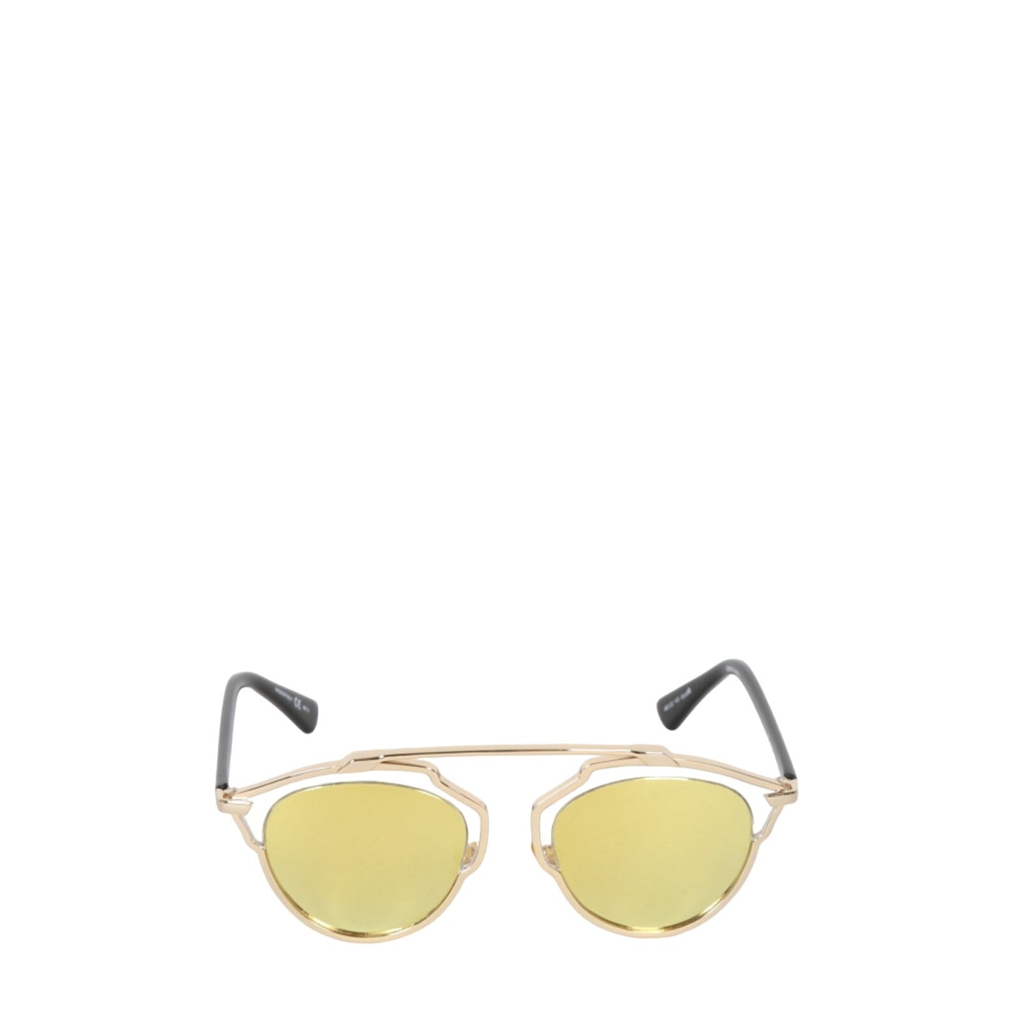 Christian Dior So Real Sunglasses Gold Yellow NWT