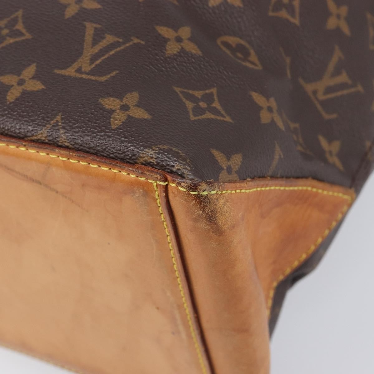 Louis Vuitton Cabas Mezzo Monogram Canvas, Brown, Canvas, Tote Bag