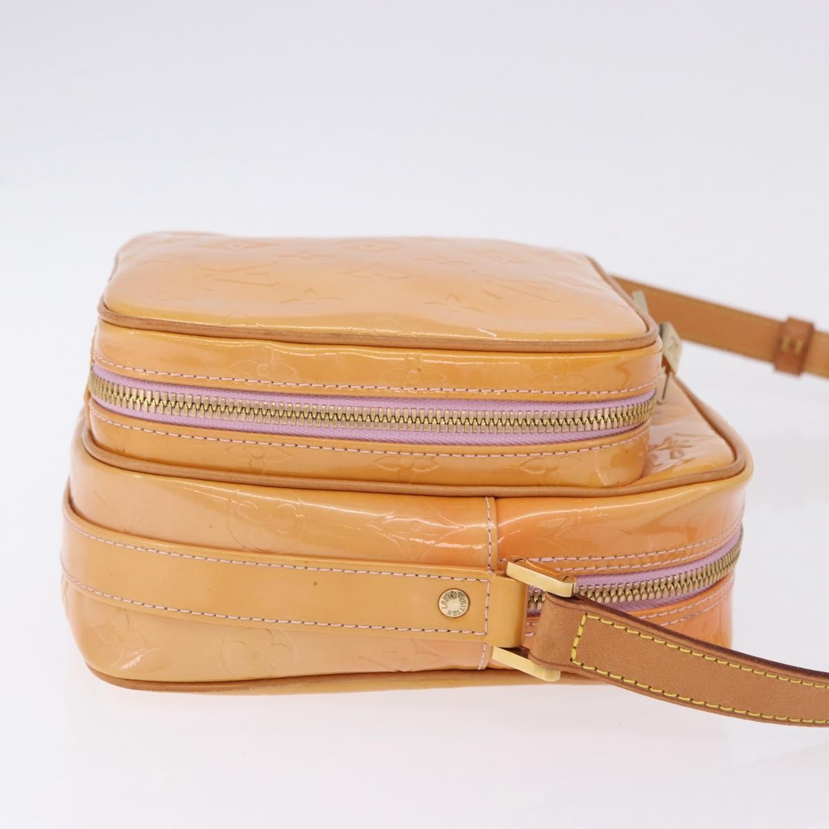 Louis Vuitton Wooster Monogram vernis, Yellow, Patent Leather, Shoulder Bag