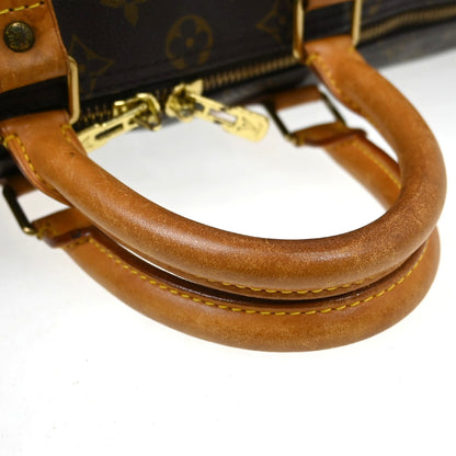 Louis Vuitton Keepall Monogram Canvas, Brown, Canvas, Travel Bag