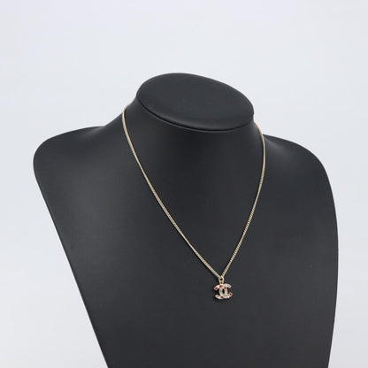 Chanel Rainbow CC Pendant Metal and Crystals, Multicolour, Metal, Necklace