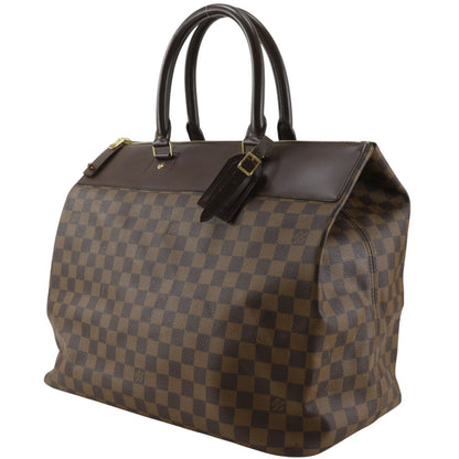 Louis Vuitton Greenwich Damier Ebene, Brown, Canvas, Handbag