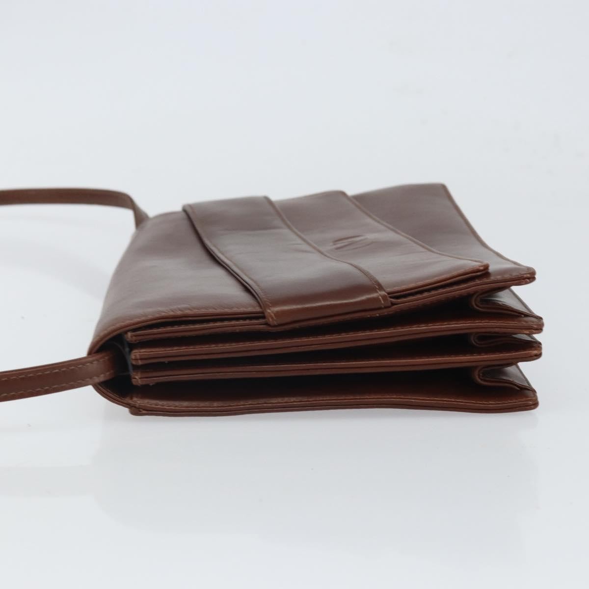 Valentino Garavani Vintage Leather, Brown, Leather, Shoulder Bag