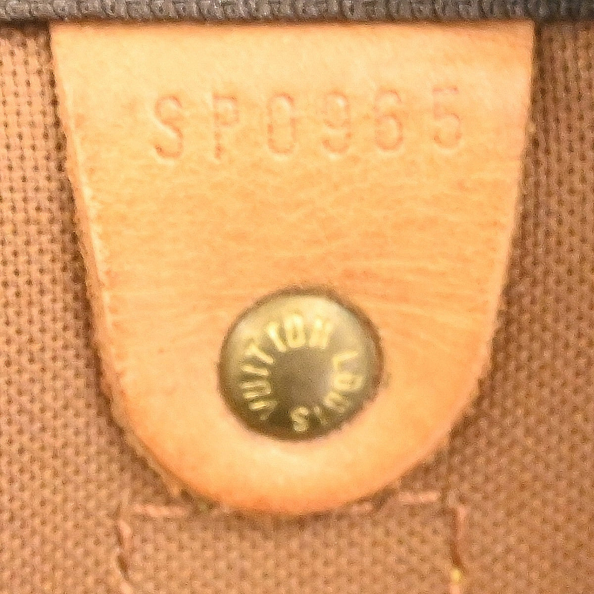 Louis Vuitton Keepall Monogram, Brown, Canvas, Travel Bag