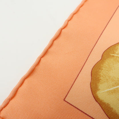 Hermes Carré 45 Les Capucines 100% Silk, Multicolour, Silk, Scarf