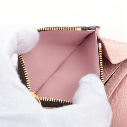 Louis Vuitton Zipped Wallet Monogram Eclipse Canvas, BROWN, LEATHER, Wallets