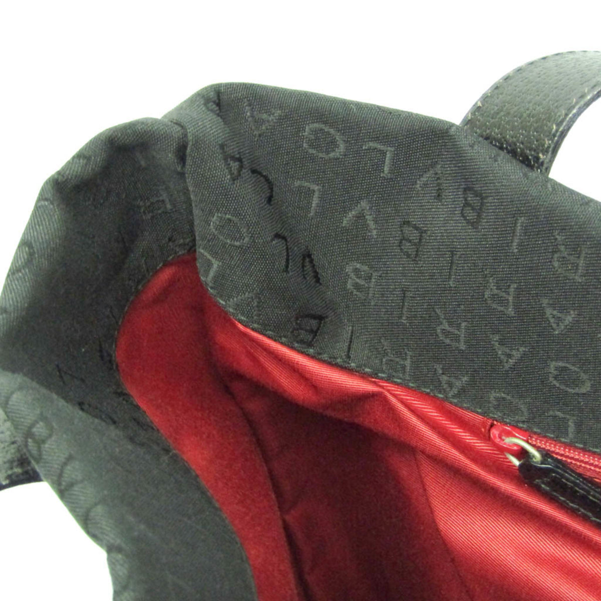 Bvlgari Logomania Canvas, Black, Canvas, Tote Bag