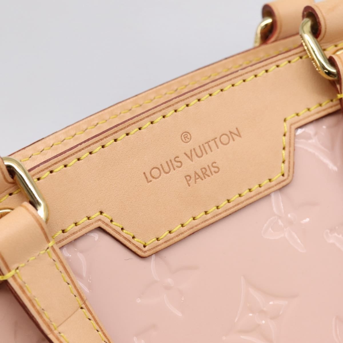 Louis Vuitton Blair Monogram Vernis, Pink, Patent Leather, Handbag