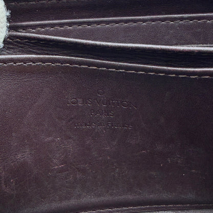 Louis Vuitton Zippy Coin Purse Vernis, Burgundy, Patent Leather, Wallet