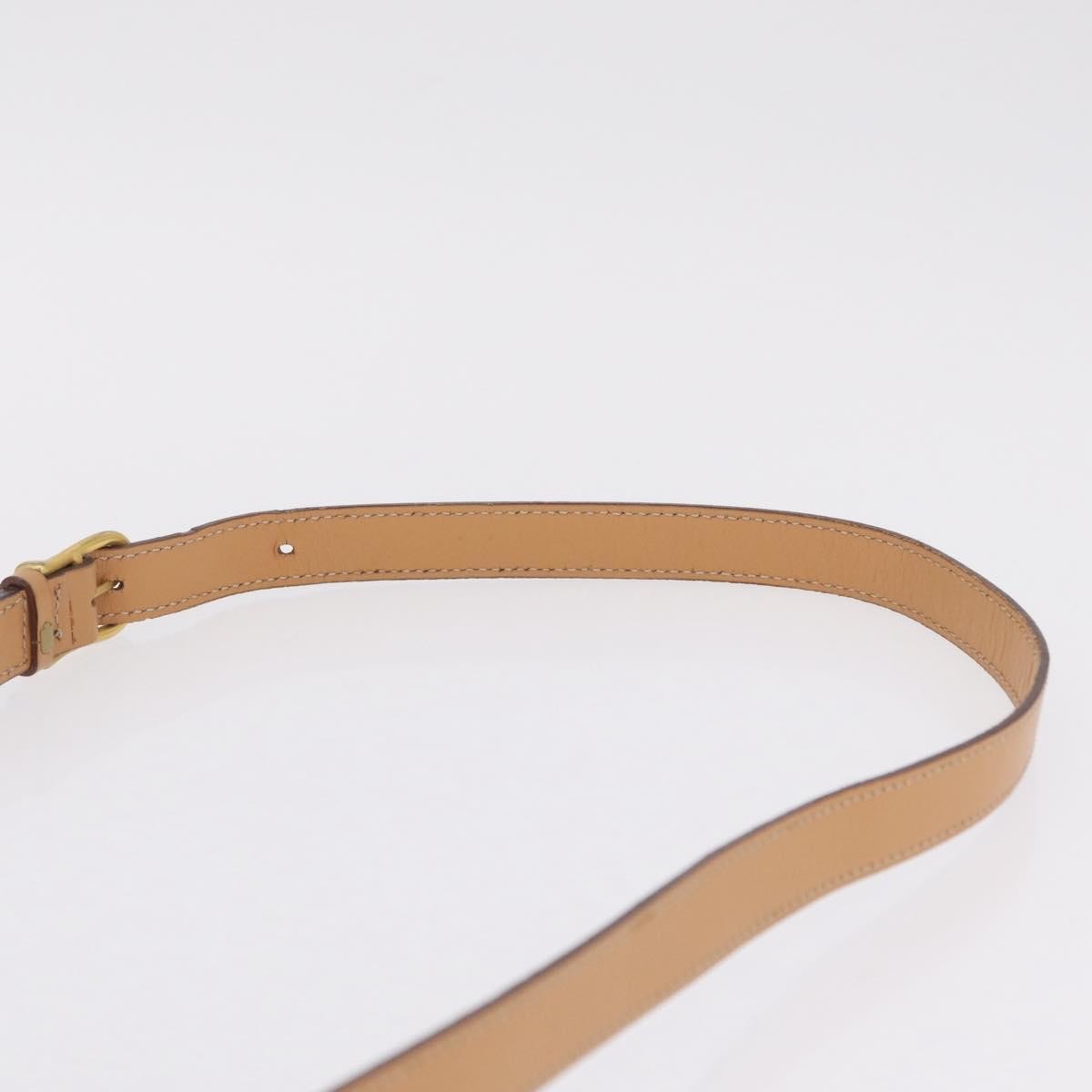 Celine Macadam Shoulder Canvas, Brown, Canvas, Crossbody Bag