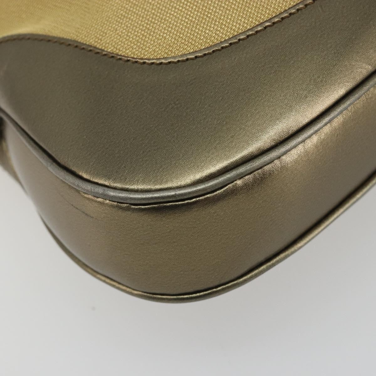 Gucci Web Jackie O Hobo Canvas, Gold, Canvas, Shoulder Bag