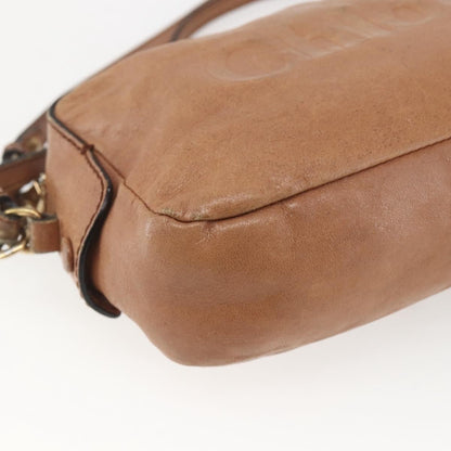 Chloe Vintage Leather, Brown, Leather, Shoulder Bag