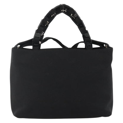 Salvatore Ferragamo Vintage Nylon, Black, Nylon, Shoulder Bag