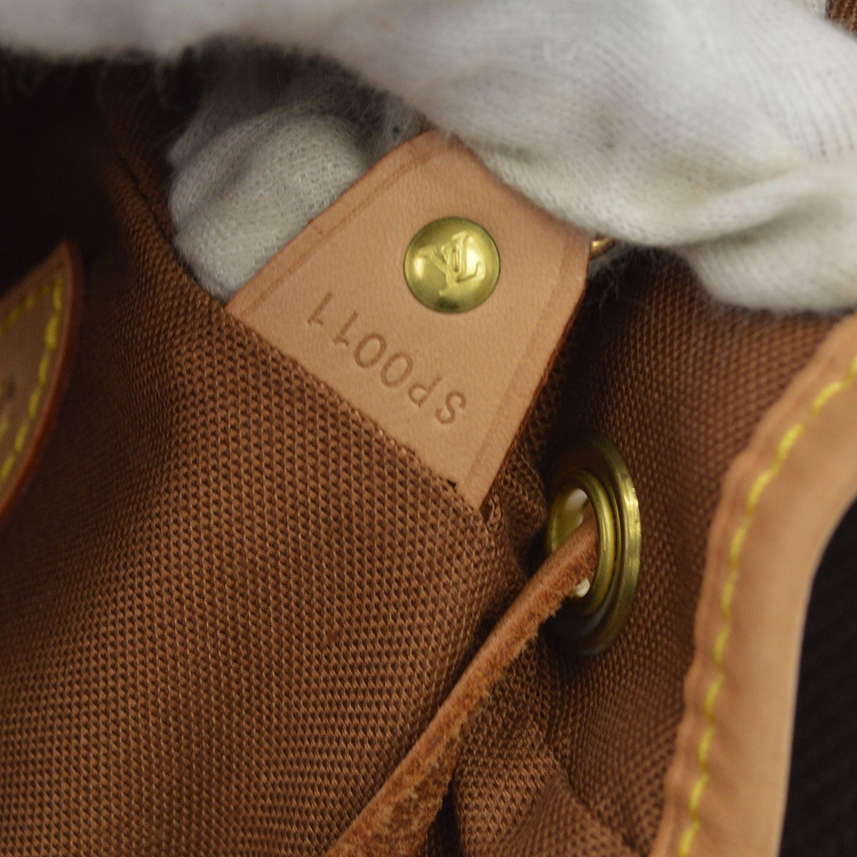 Louis Vuitton Vintage Montsouris Monogram Canvas, Brown, Canvas, Backpack