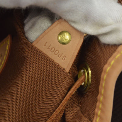 Louis Vuitton Vintage Montsouris Monogram Canvas, Brown, Canvas, Backpack