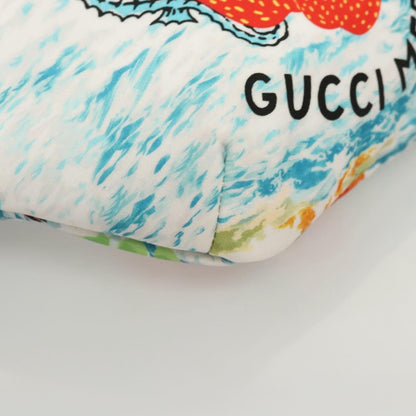 Gucci Merveilleux Belt Printed Nylon, White, Nylon, Belt