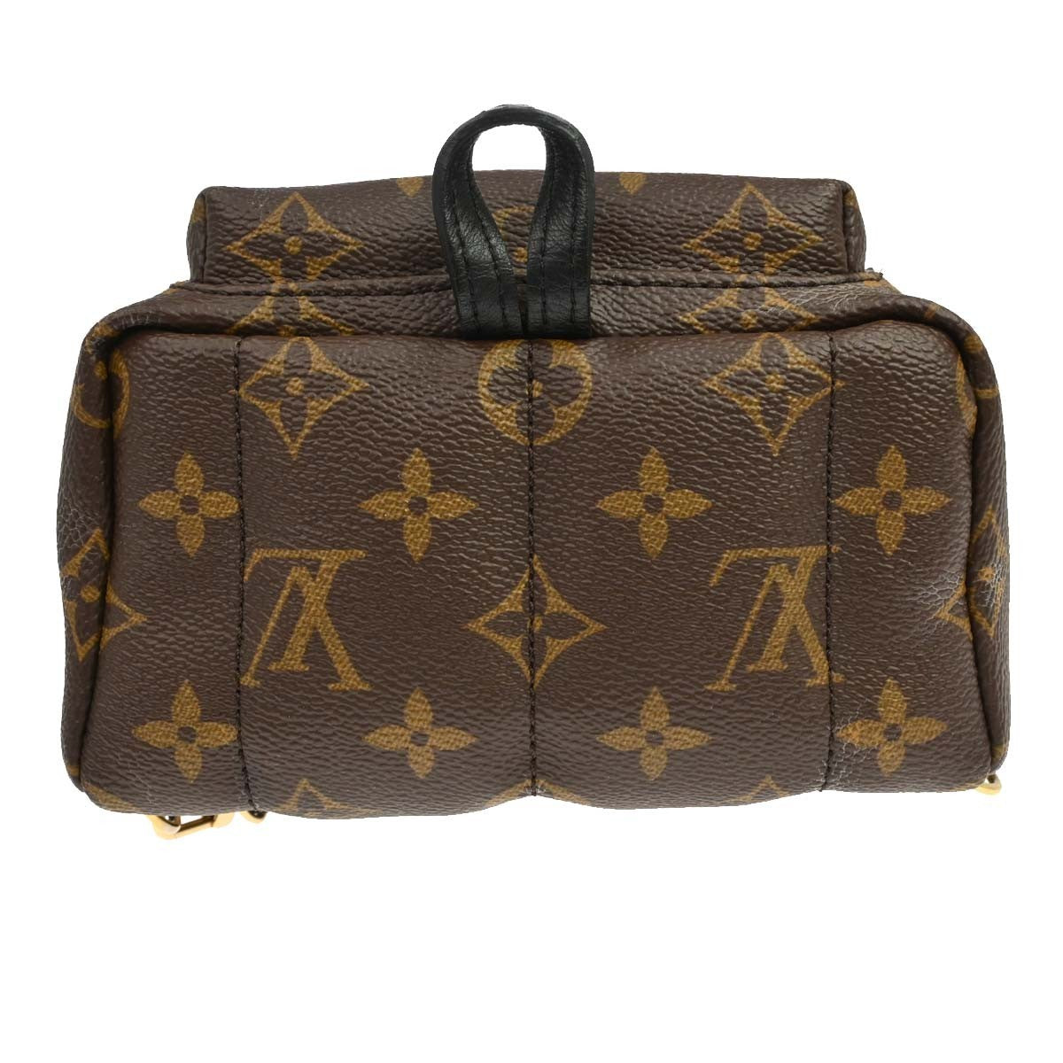 Louis Vuitton Palm Springs Monogram, Brown, Canvas, Backpack