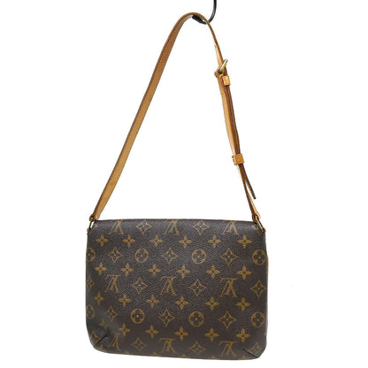 Louis Vuitton Musette Tango Monogram Canvas, Brown, Canvas, Shoulder Bag