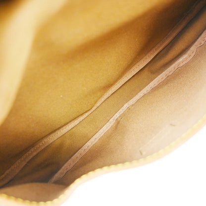 Louis Vuitton Saumur Canvas, Brown, Canvas, Shoulder Bag