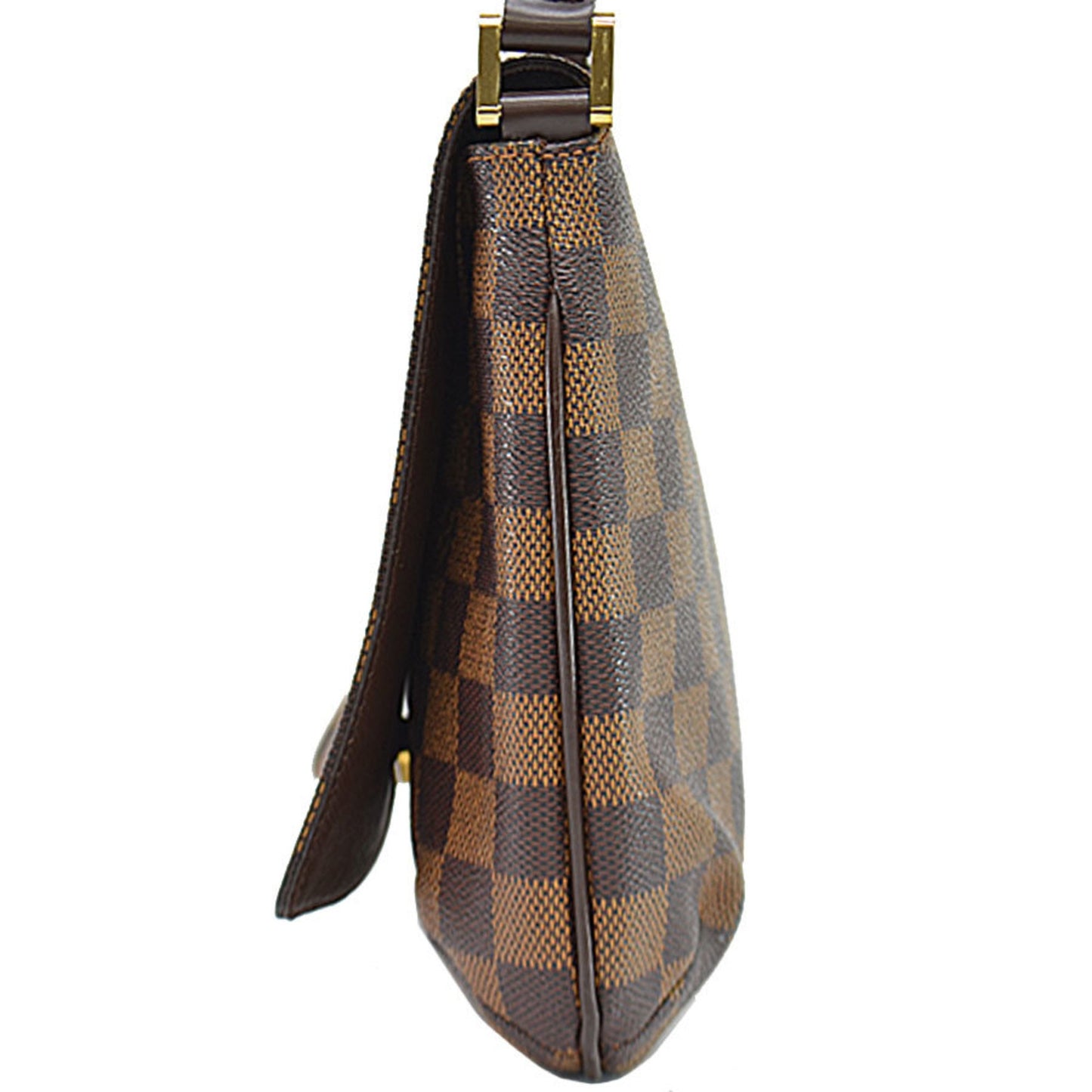 Louis Vuitton Musette Tango, Brown, Canvas, shoulder