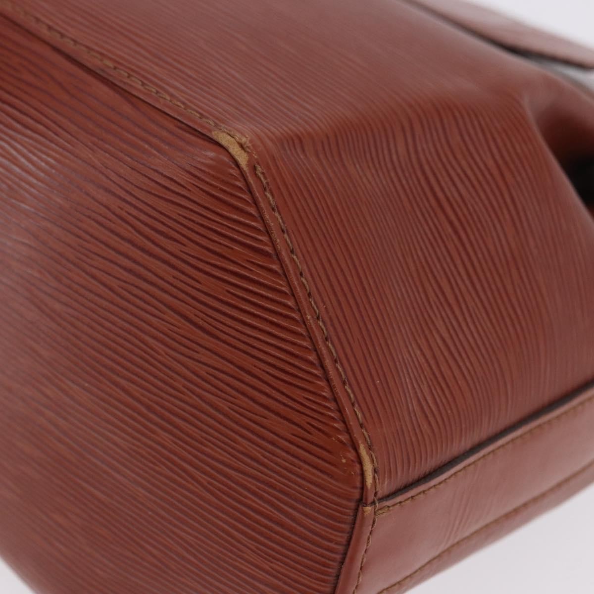 Louis Vuitton Vintage Sac d'Epaule Epi Leather, Brown, Leather, Handbag