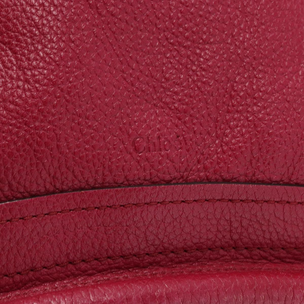Chloe Paraty Handbag Quilted Leather, PINK, LEATHER, Handbag