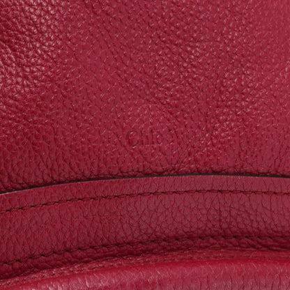 Chloe Paraty Handbag Quilted Leather, PINK, LEATHER, Handbag