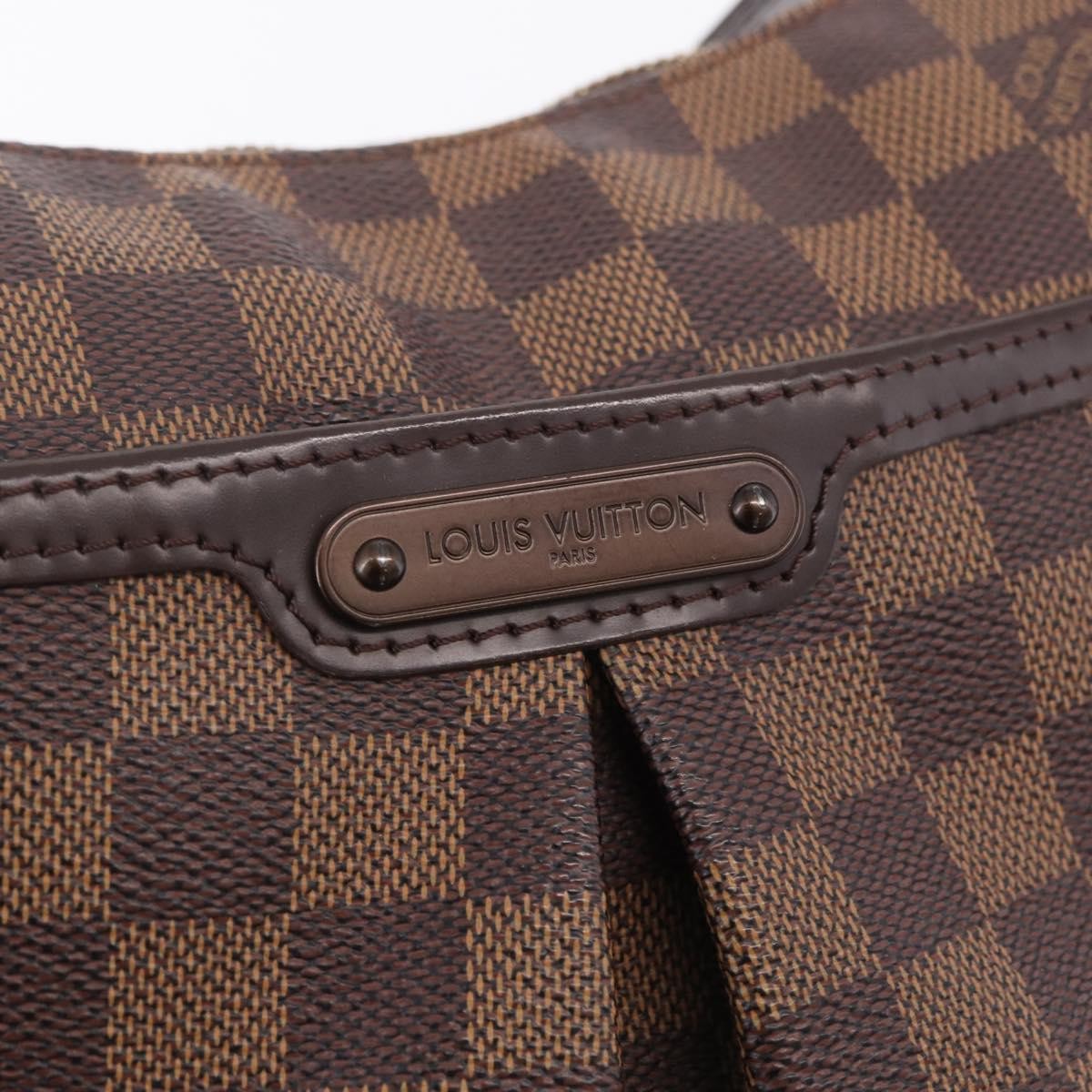 Louis Vuitton Bloomsbury Damier, Brown, Canvas, Shoulder Bag