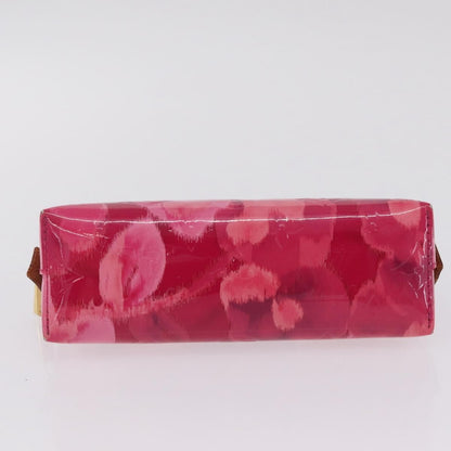 Louis Vuitton Cosmetic Case Limited Edition Monogram Vernis Ikat, Pink, Patent Leather, Toiletry Case