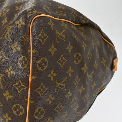 Louis Vuitton Keepall Monogram Canvas, Brown, Canvas, Travel Bag