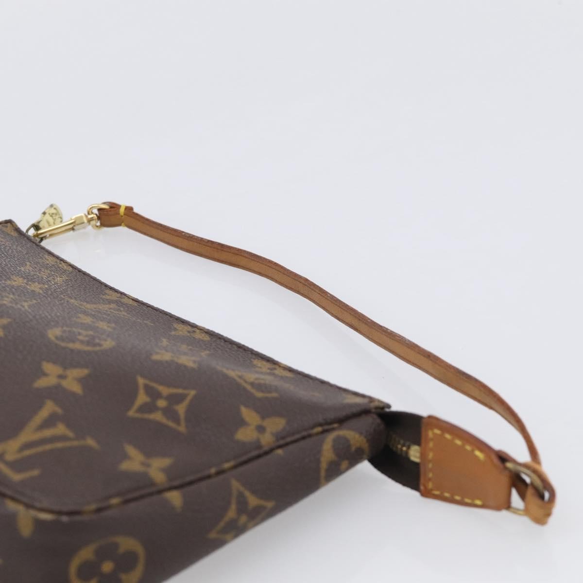 Louis Vuitton Pochette Accessoires NM Monogram Canvas, Brown, Canvas, Clutch