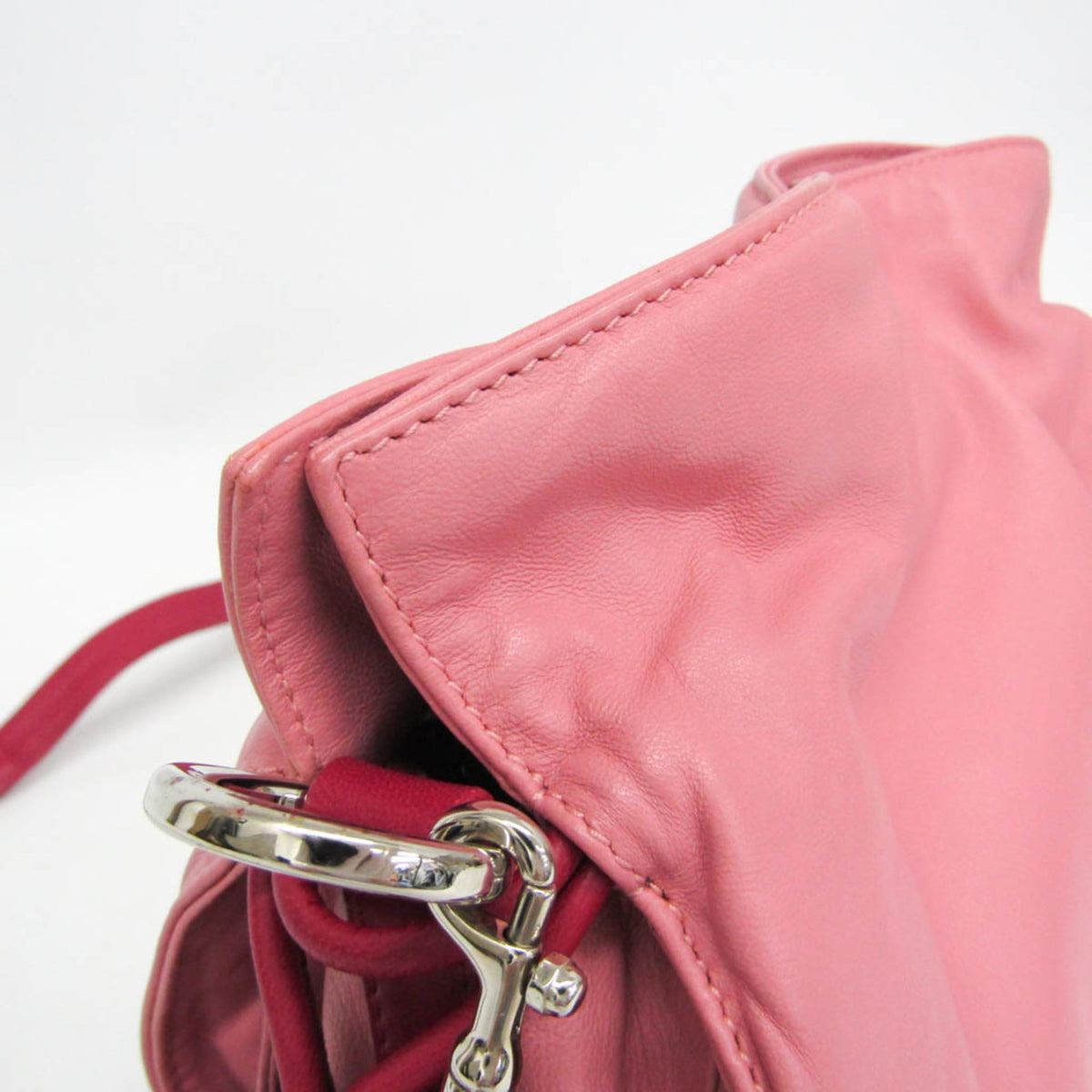 Loewe Flamenco Leather, Pink, Leather, Crossbody Bag