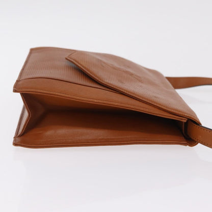 Saint Laurent Vintage Shoulder bag leather, Brown, Leather, Shoulder Bag