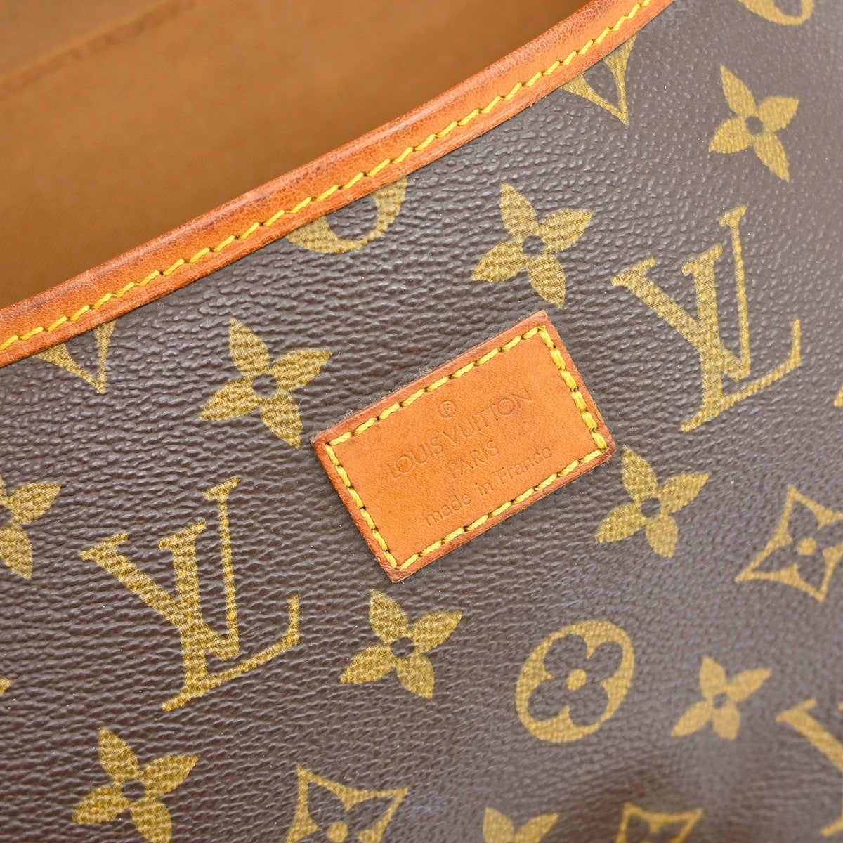 Louis Vuitton Saumur Monogram, Brown, Canvas, Shoulder Bag