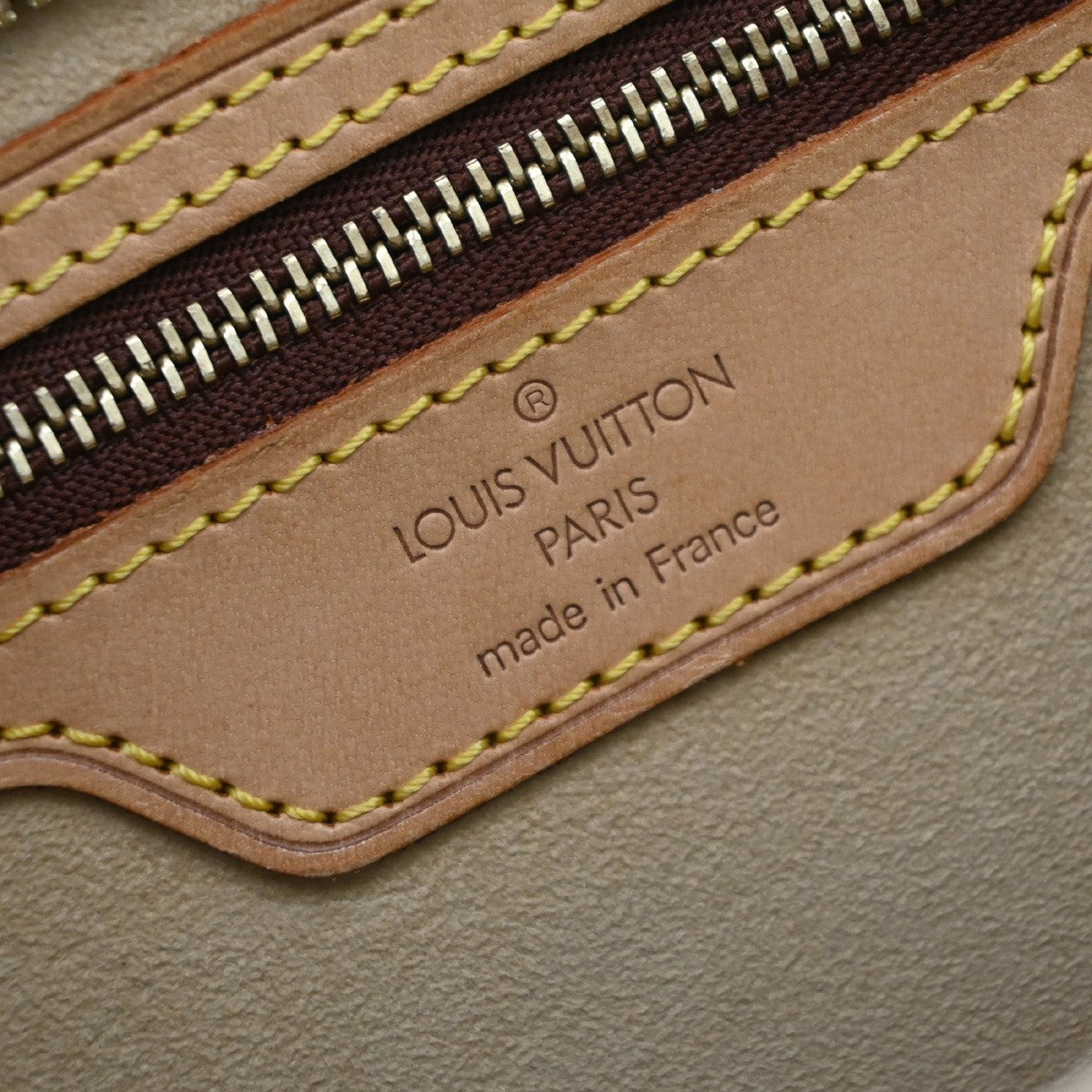 Louis Vuitton Cite Monogram Canvas, Brown, Canvas, Handbag