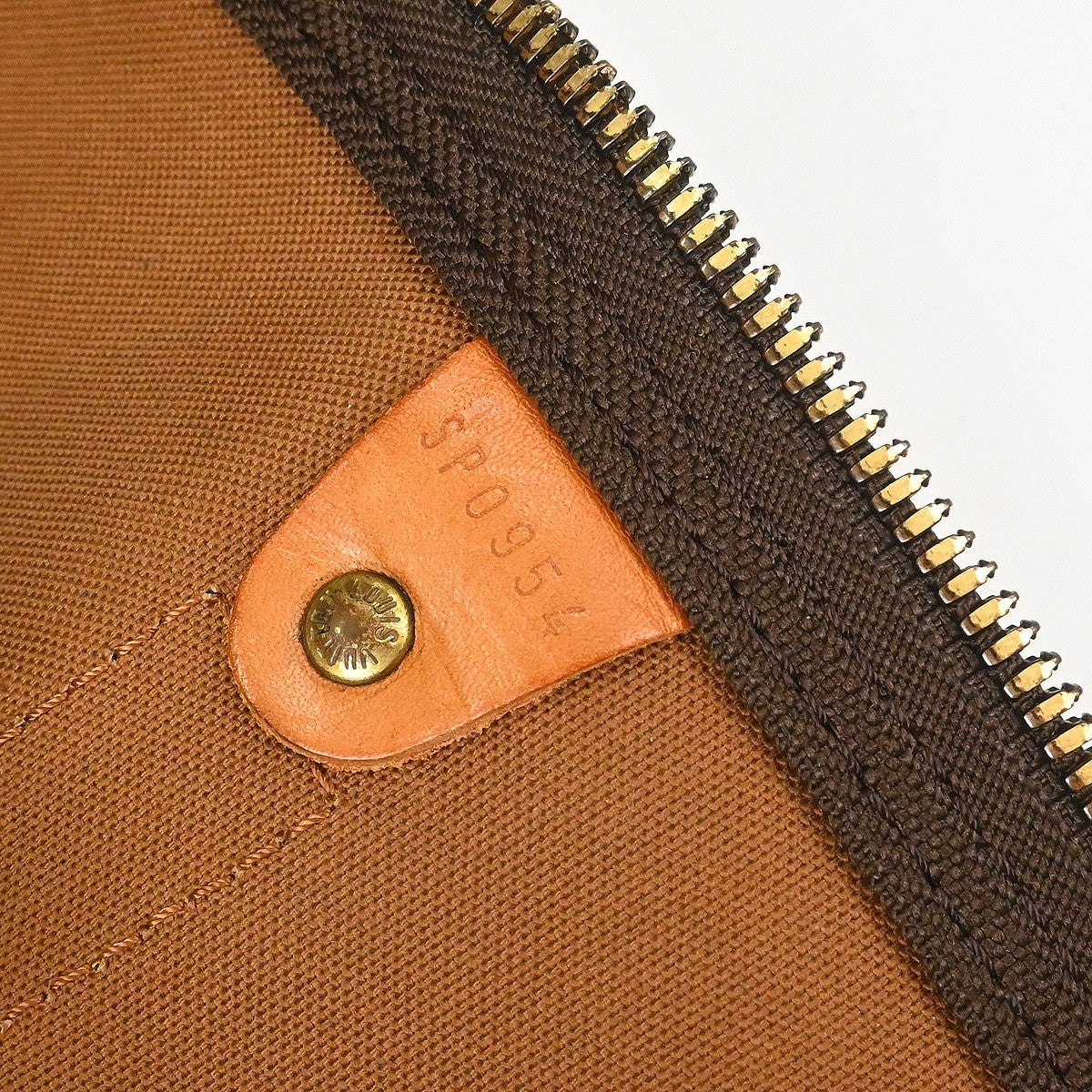 Louis Vuitton Keepall Monogram Canvas, Brown, Canvas, Travel Bag