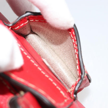 Chloe Edith Leather, Red, Leather, Clutch