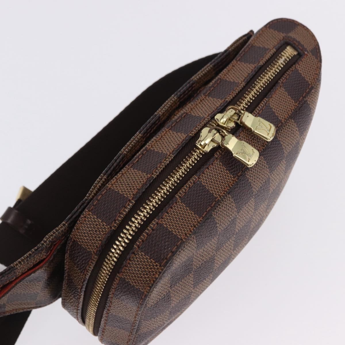 Louis Vuitton Geronimos Damier, Brown, Canvas, Clutch
