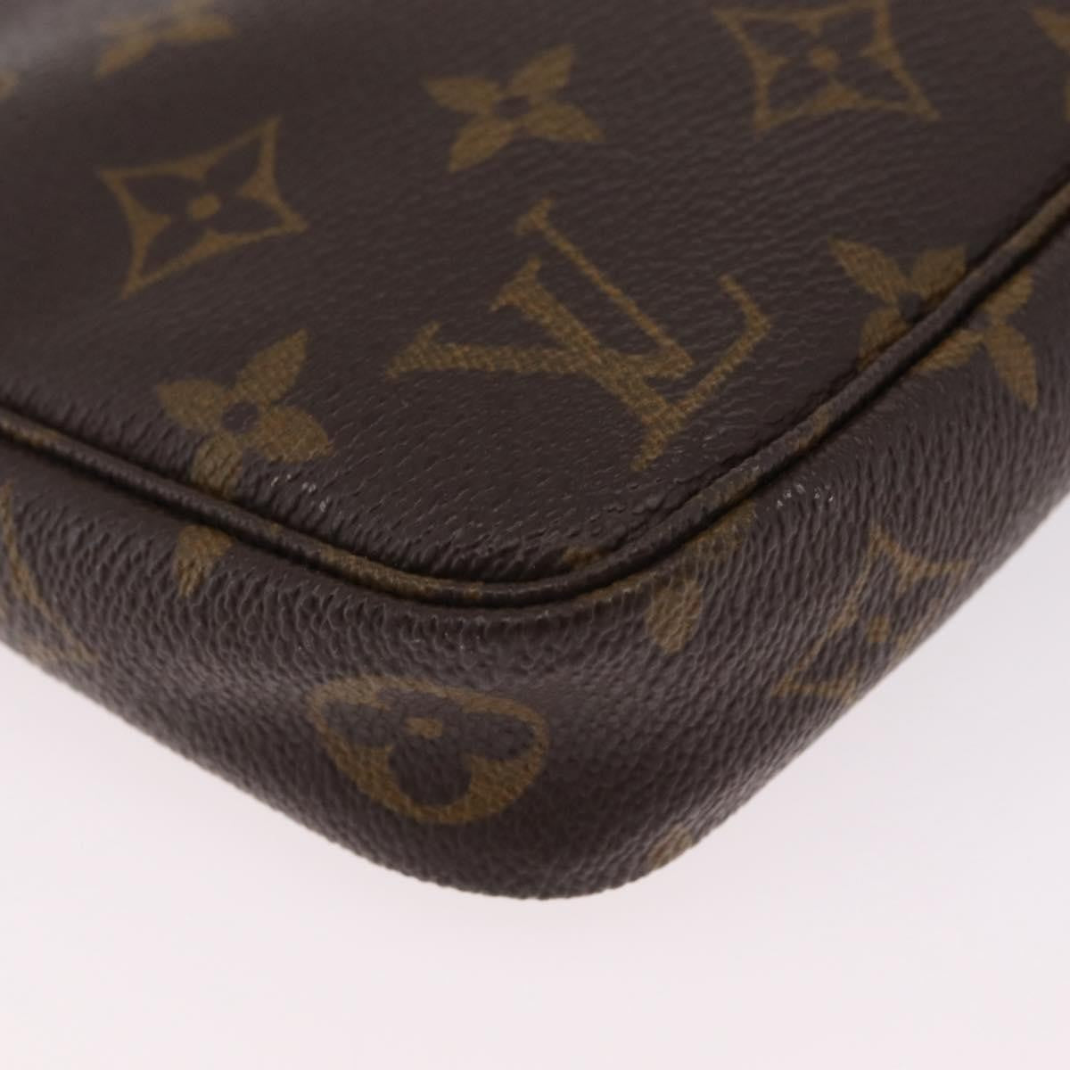 Louis Vuitton Pochette Accessoires NM Monogram Canvas, Brown, Canvas, Clutch