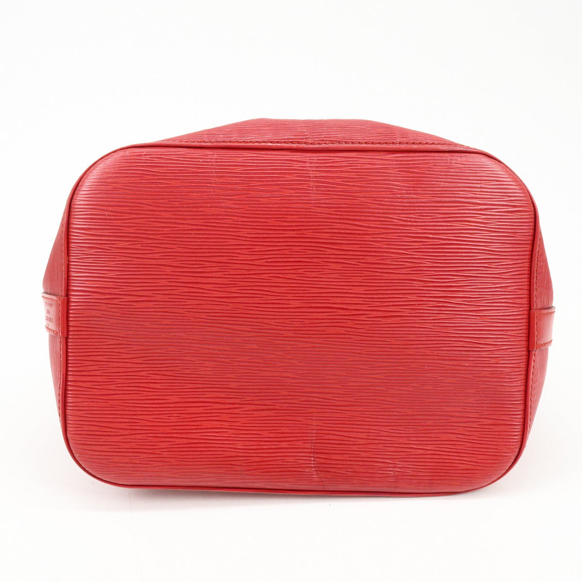 Louis Vuitton Petit Noe Epi Leather, Red, Leather, Handbag