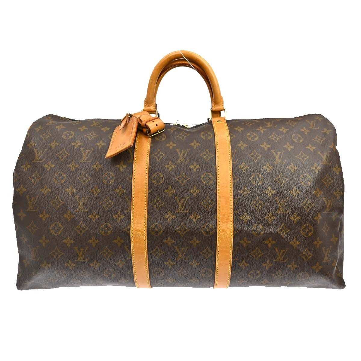 Louis Vuitton Keepall Monogram Canvas, Brown, Canvas, Travel Bag