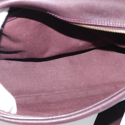Louis Vuitton Reporter Taiga Leather, Burgundy, Leather, Shoulder Bag