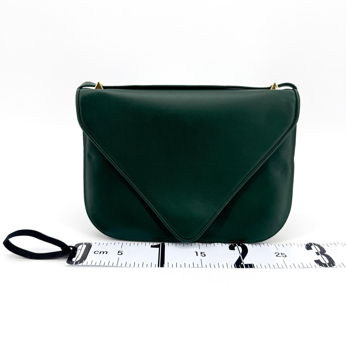 Bottega Veneta Mount Leather, Green, Leather, Shoulder Bag
